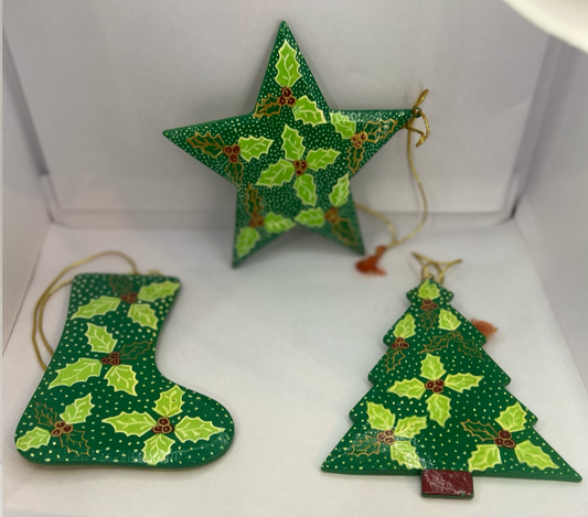 Assorted Christmas hanging set